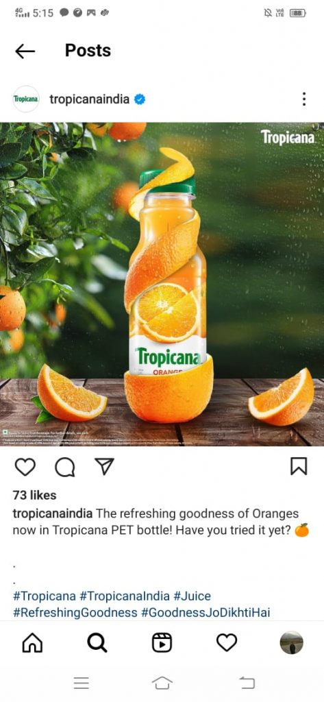 Tropicana on Instagram